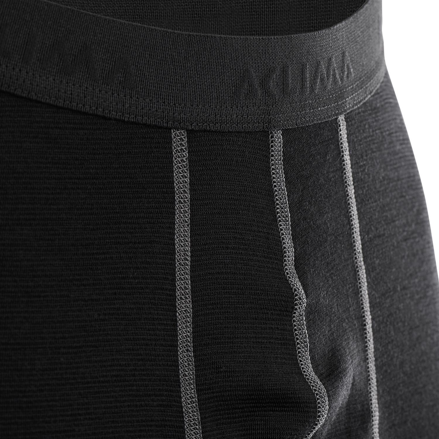 Aclima-WoolNet-Shorts-Long,-Man-Jet-Black-103681-Nuten-Sport-2
