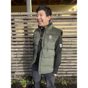 LES ARCS Les Arcs Andrey Cord Vest M Olive