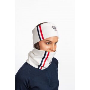 LES ARCS Les Arcs Camille Limited France Neck Warmer  Snow White