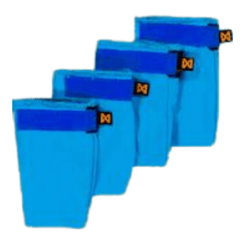 Non-Stop Non-Stop Dogwear long distance bootie 4pk Blue