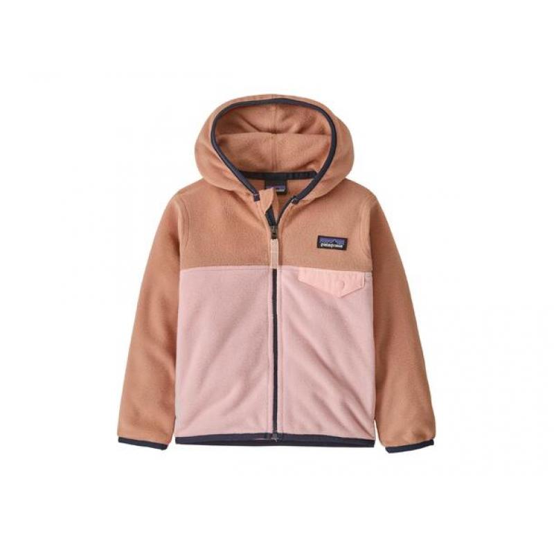 Patagonia Baby Micro D Snap-T Jacket Mallow Pink