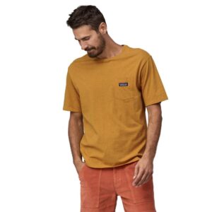 Patagonia M´S Daily Pocket Tee Pufferfish Gold