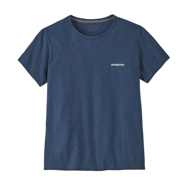 Patagonia W´S P-6 Logo Responsibili-Tee Utility Blue