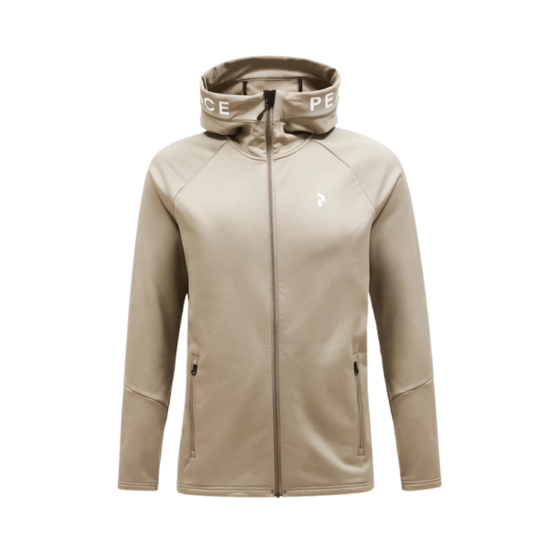 Peak Performance Peak Performance M Rider Zip Hood Avid Beige