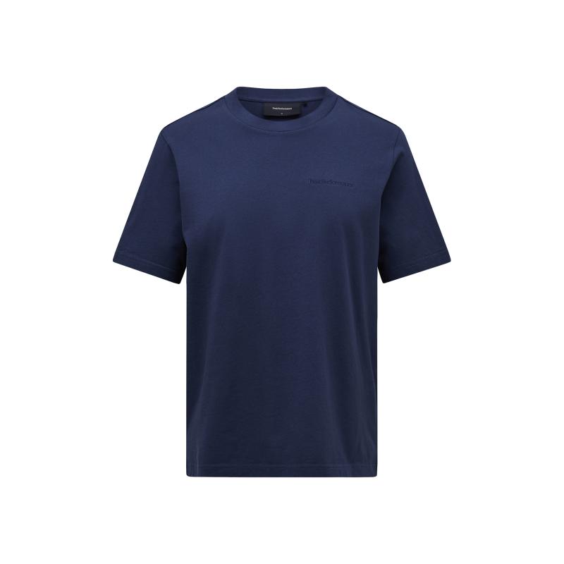 Peak Performance Peak Performance M Original Small Logo Tee Blue Shadow