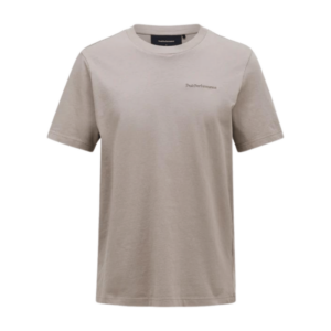 Peak Performance Peak Performance  M Original Small Logo Tee Avid Beige