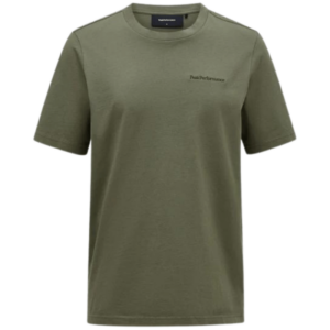 Peak Performance Peak Performance  M Original Small Logo Tee Pine Needle