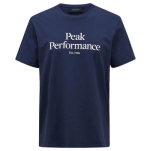 Peak Performance Peak Performance  M Original Tee Blue Shadow