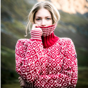 Devold Unisex Ullgenser Rød