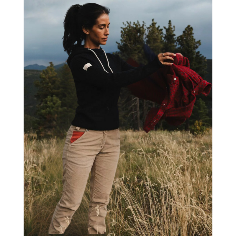 Amundsen Fjordcord Slacks 16 Wale Womens Desert - Bilde 5