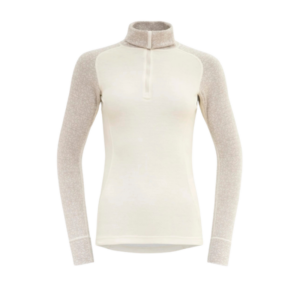 Devold Duo Active Merino 205 Z.Neck Wmn Raw White