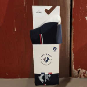 LES ARCS Les Arcs Lange Skisokker Unisex Blå