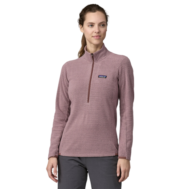Patagonia R1 Air Zip Fleecegenser Rosa - Bilde 2