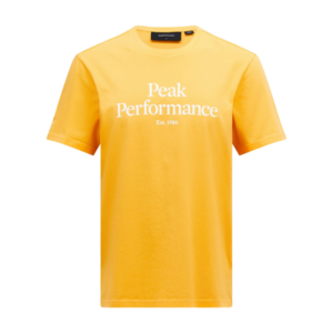 Peak Performance Original Logo T-skjorte Herre  Oransje